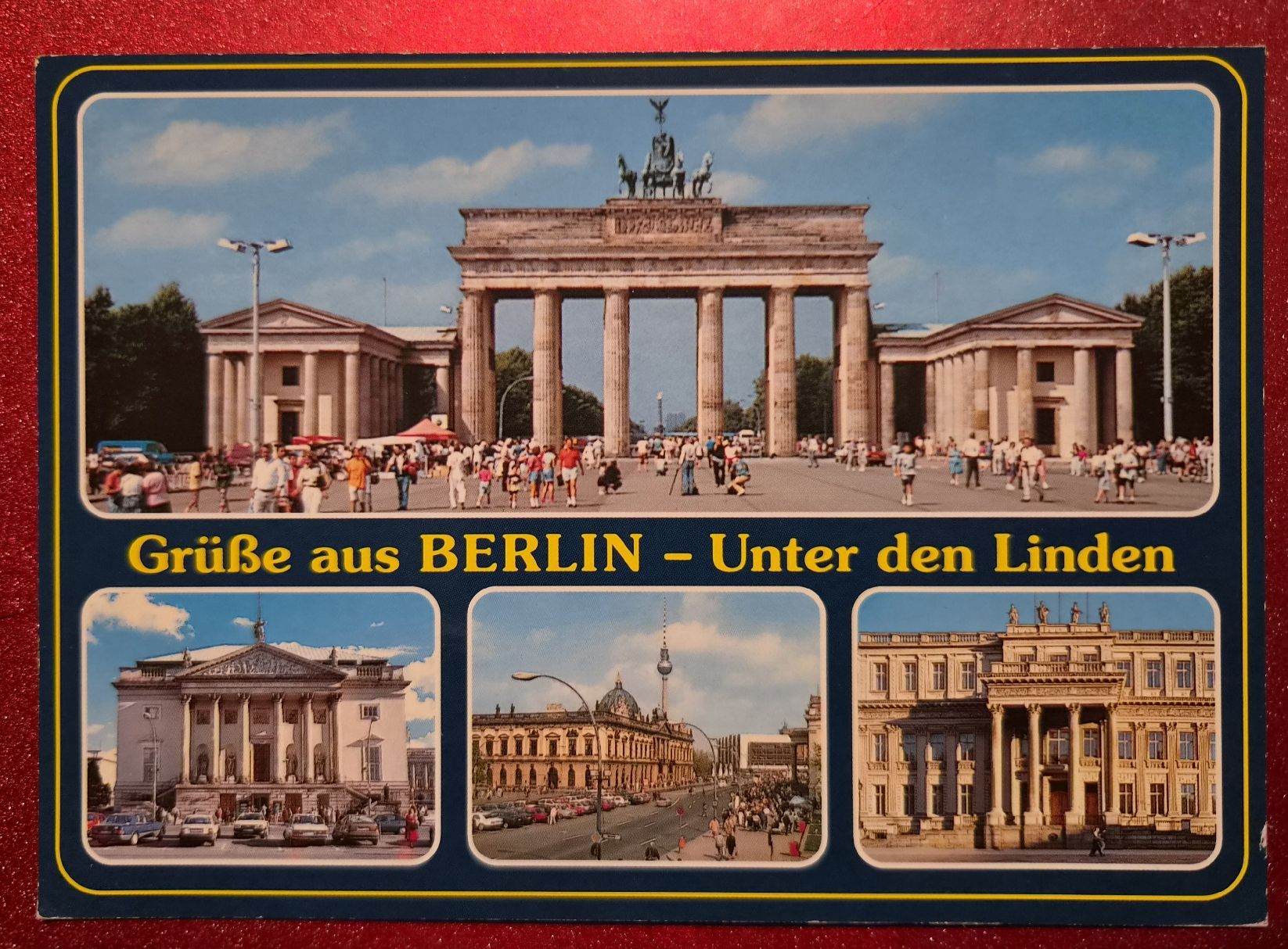Cartoline postali: Berlin Unter den Linden 1997 – Usato da Melchnau venduto da Arthurius