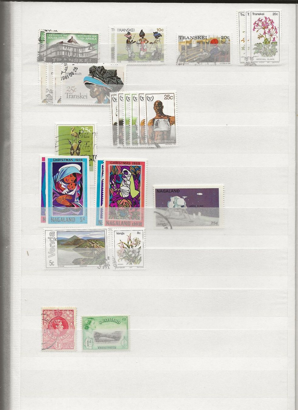Alle Briefmarken: Marken Afrika RSA bis Tansania – Gebraucht aus Au ZH von xelagreb01 4