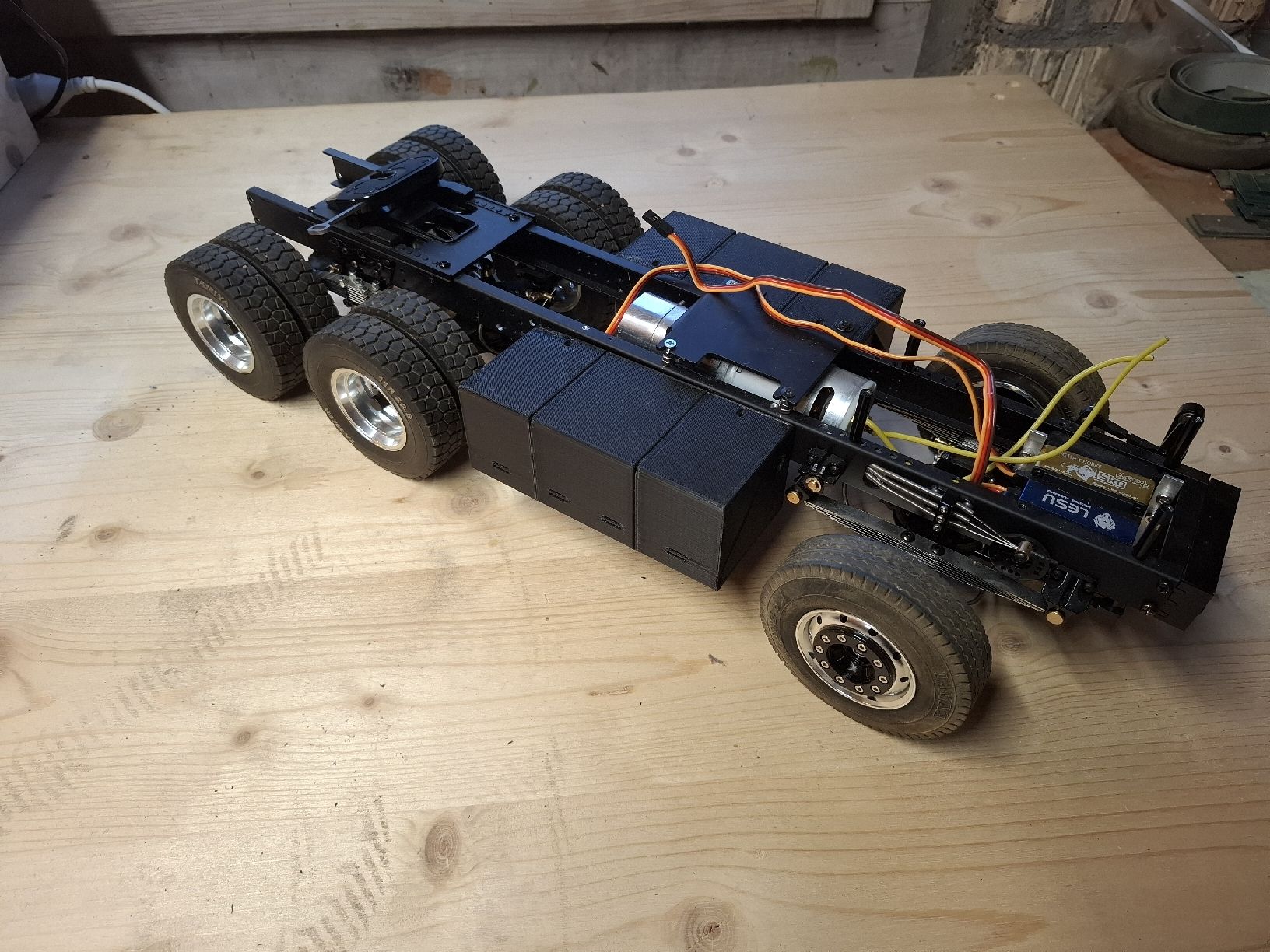 RC Modellbau: Lesu 6x6 chassi – Gebraucht aus Amden von Deutz7250