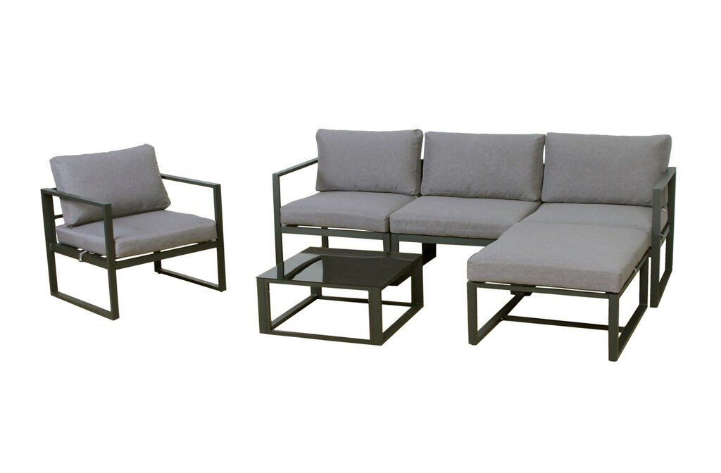 Divani: Lounge KASSANDRA anthrazit - Gratis Versand – Nuovo e nell'imballaggio originale da Kleinwangen venduto da Maluwa_GmbH 1