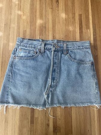 Levi's mini jupe jeans 
