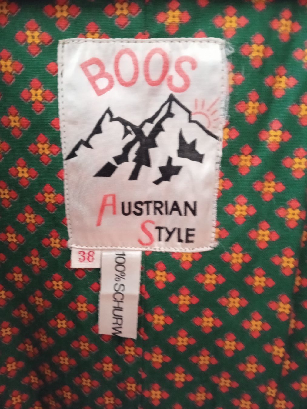 Sonstige Damenmode: Vintage Trachtencape Grösse 38 Boos – Neu (gemäss Beschreibung) aus Muolen von Schmetterling2019 3