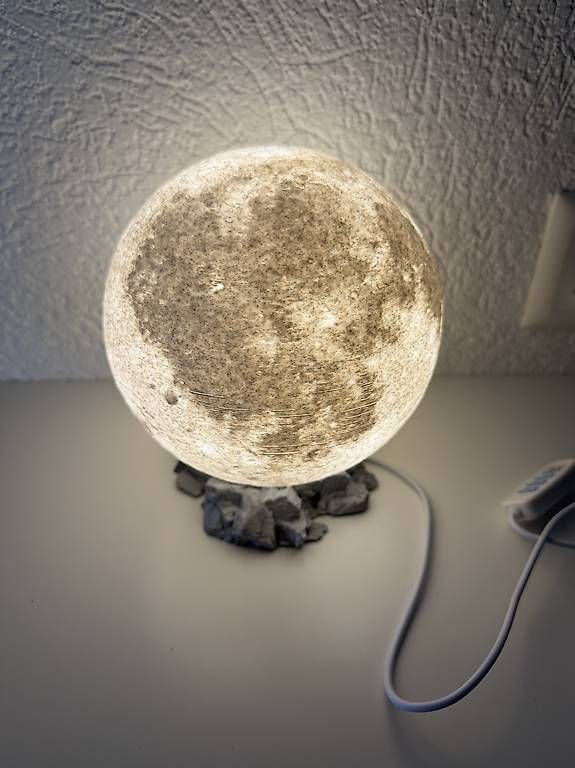 Lampade: Lampe Lune imprimée en 3D – Nuovo e nell'imballaggio originale da Ollon VD venduto da reefguard 3