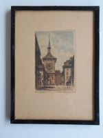 Zytglogge Turm Bern, Radierung