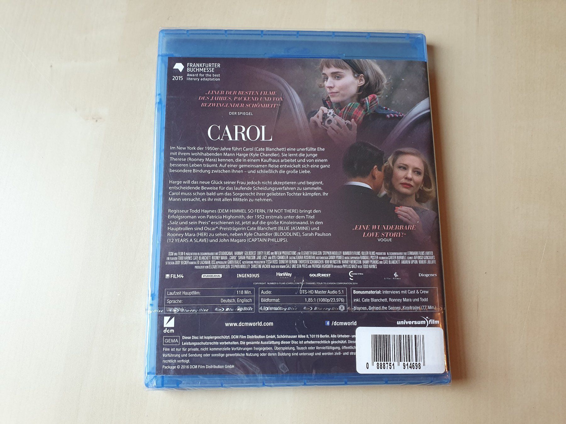 Alle DVDs: Carol neu und ovp – Neu und originalverpackt aus Stansstad von collectorsshop 1