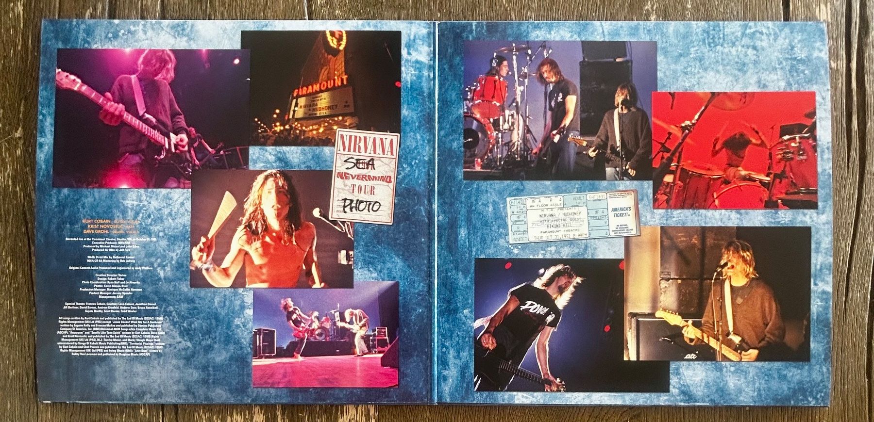 Schallplatten: NIRVANA “Live At The Paramount” 2LP VINYL FOO FIGHTERS NEU – Neu (gemäss Beschreibung) aus Basel von forevermusic 2