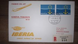 Iberia Geneve - Tenerife 05.11.1968