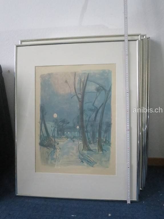 Grafica & Litografie: signierte Lithographie von Rudolf Zender – Nuovo (secondo la descrizione) da Zürich venduto da 1.Simon 4