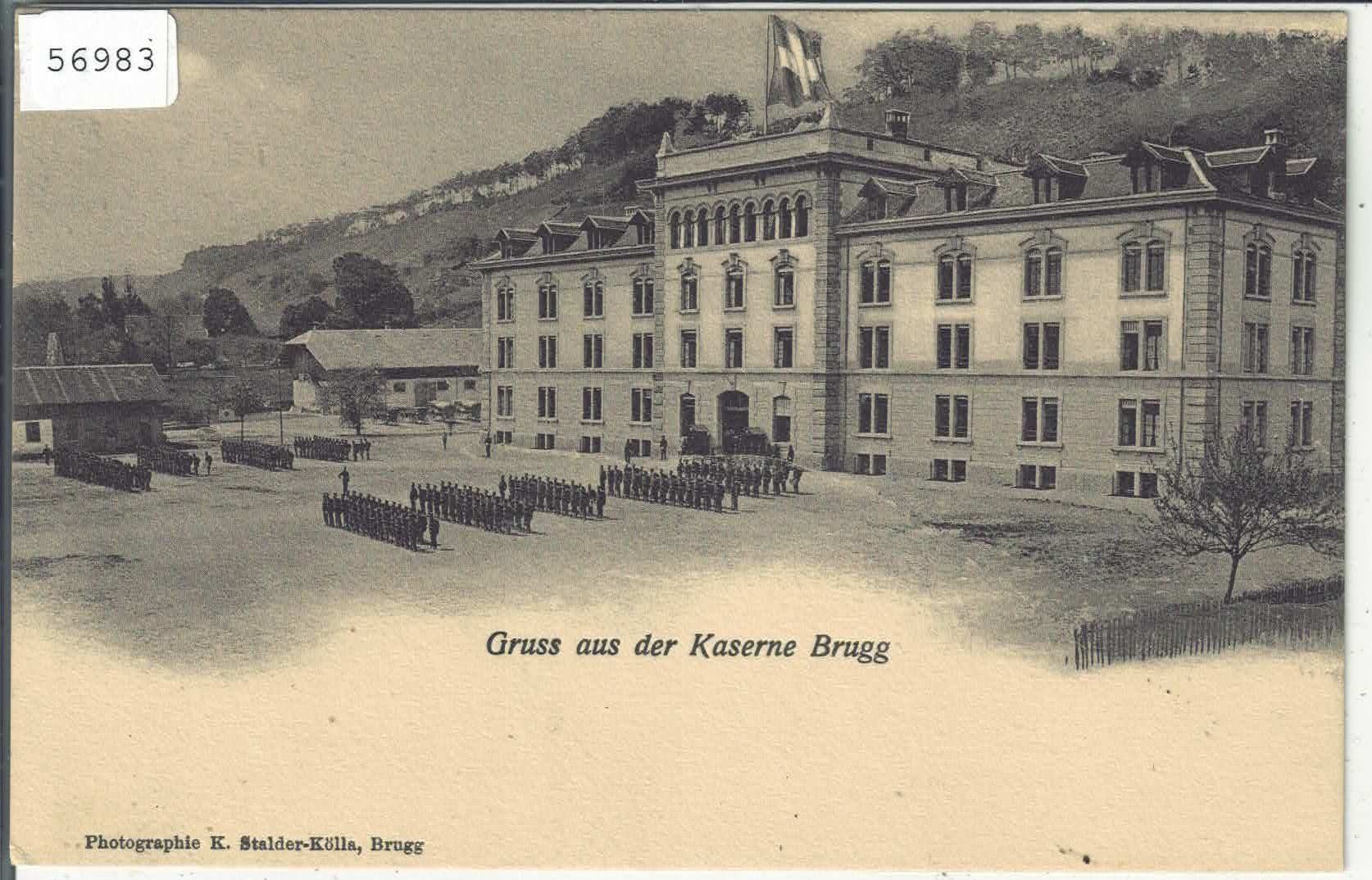 Cartoline postali: Brugg - Kaserne – Usato da Ettingen venduto da Kartenplanet