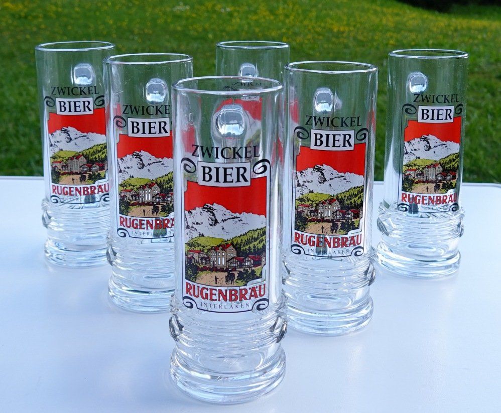 Gläser: 9 Biergläser 0.3l – Gebraucht aus Thun von Daswotti