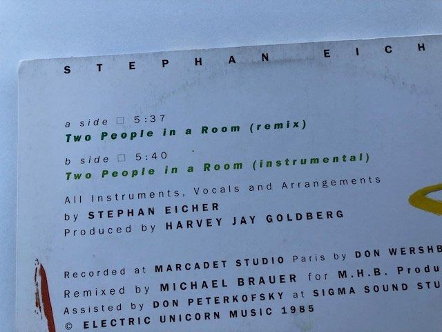 Dischi in vinile: Stephan Eicher – Usato da Aarwangen venduto da Jukebox3 3
