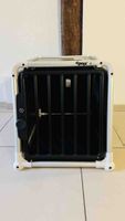 4pets Hundetransportbox schwarz silber neuwertig