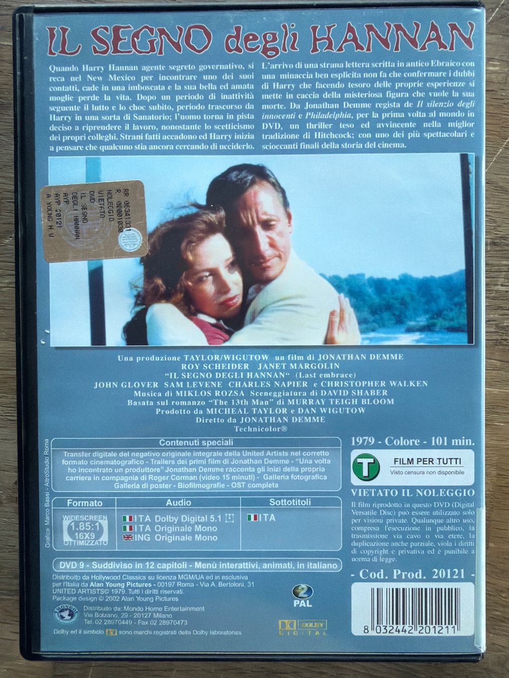 Tous les DVDs: Last Embrace DVD Jonathan Demme – D'occasion à Lugano par bad_2t9b 1