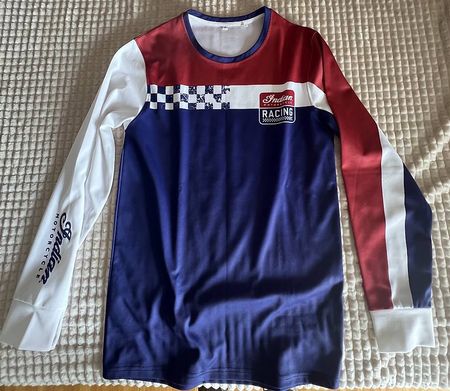 Indian Racing Langarm Funktion T-Shirt Gr.S