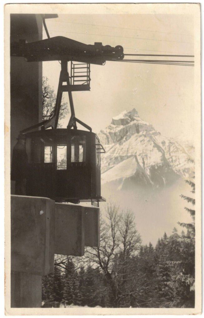 Cartoline postali: Engelberg - Luftseilbahn Gerschnialp--Trübsee – Usato da Binningen venduto da Mountainrider