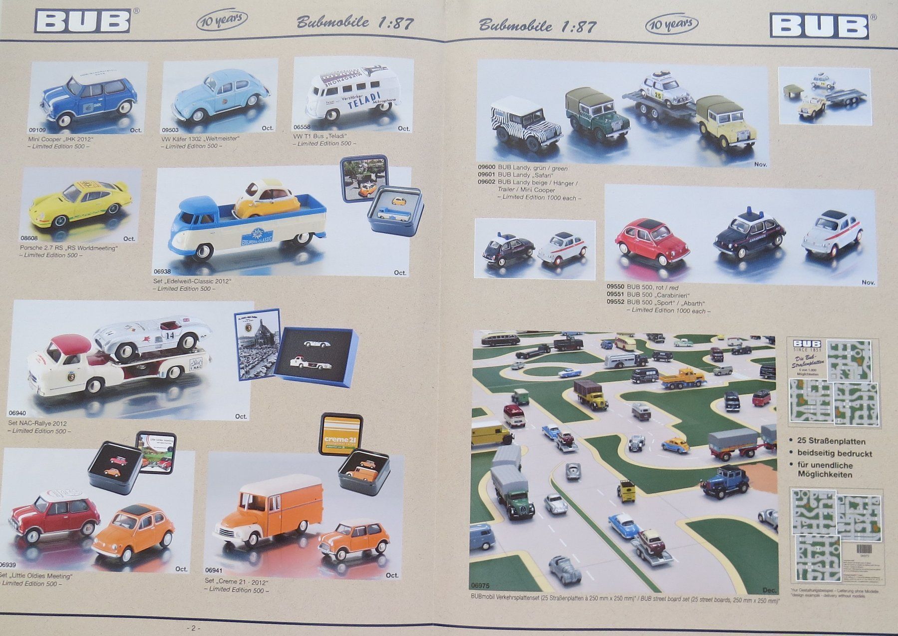 Dokumente: Bub Katalog Neuheiten 2012 – Neu (gemäss Beschreibung) aus Ettingen von campione_1 2