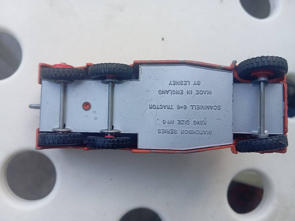 Lesney Modellini d'auto: Scammelt 6x6 tractor lesney – Usato da Basel venduto da Petergunn 3