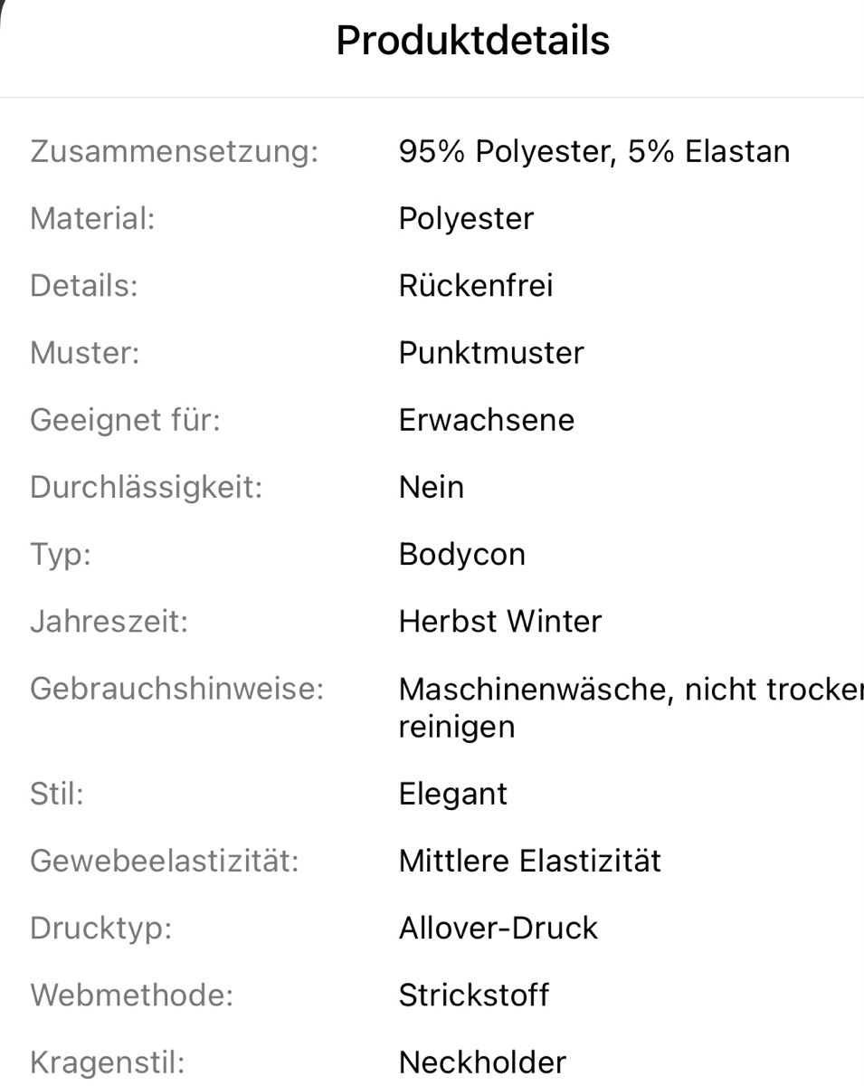 Vestiti: Neues, elegantes Kleid mit Punktemuster, Grösse 38/M – Nuovo e nell'imballaggio originale da Au ZH venduto da Jaggy4 7
