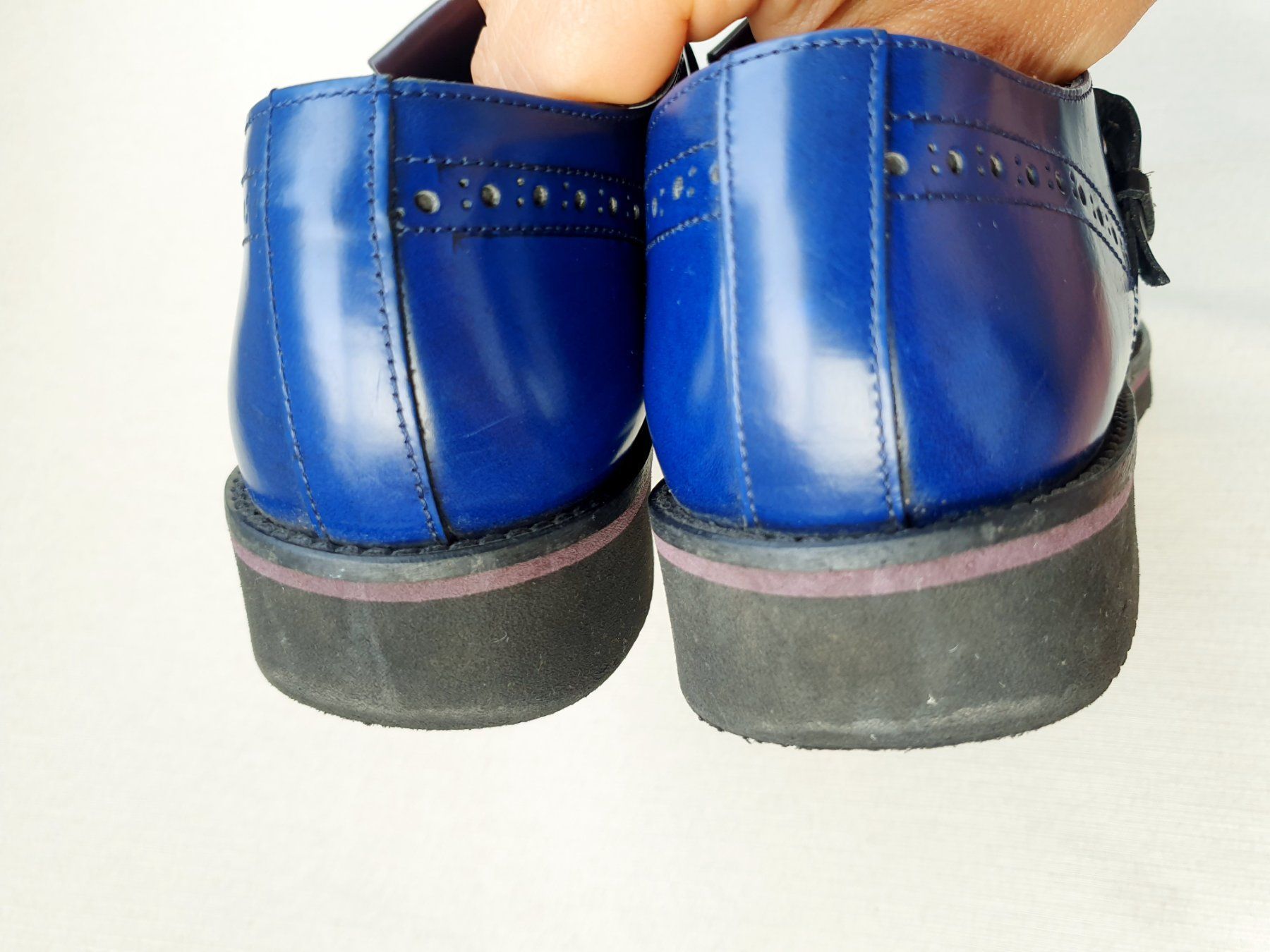 Navyboot Damenschuhe: NAVYBOOT MOKASSINS LEDER 36,5 SLIPPER SCHUHE TOP BOOTSSCHUHE – Gebraucht aus Elsau von the-colorful-side 3