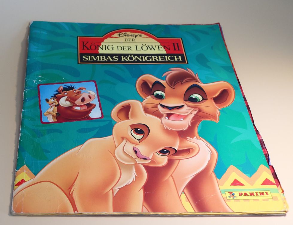Original Panini Album König der Löwen 2 (Gebraucht) in Winterthur für ...