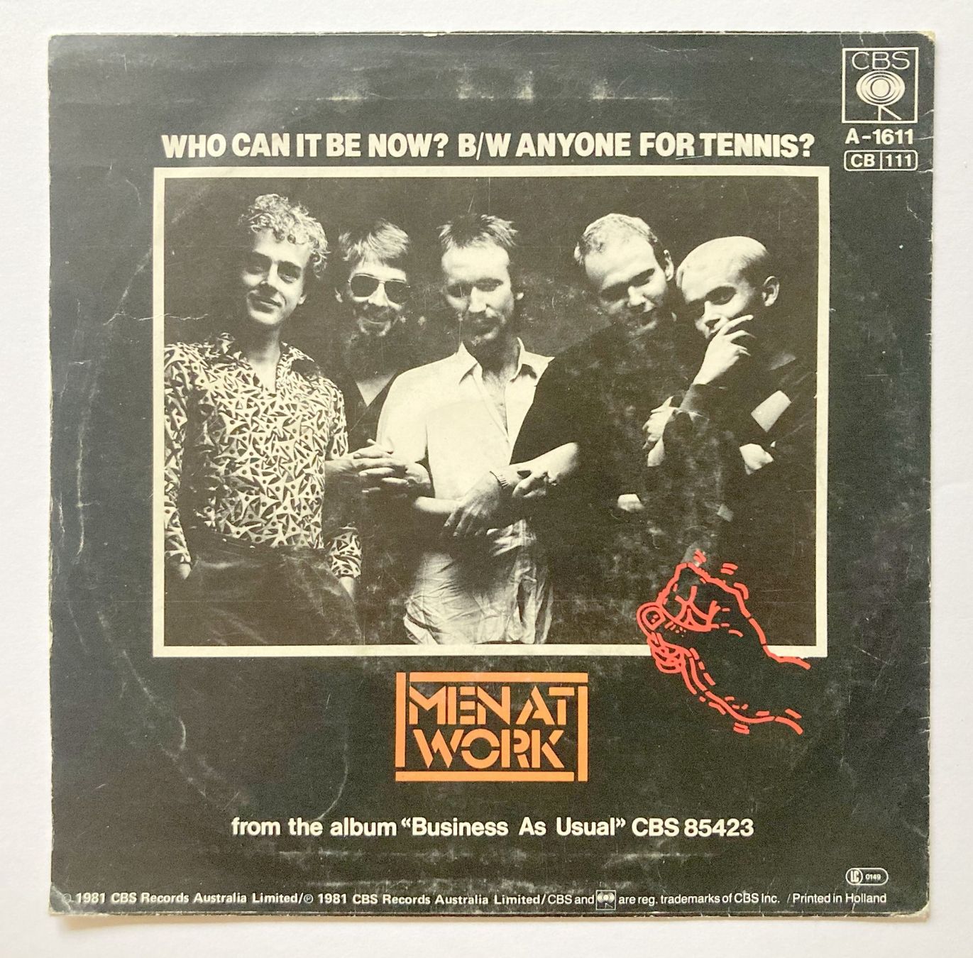 Schallplatten: MEN AT WORK - WHO CAN IT BE NOW ? – Gebraucht aus Bottens von hotter-than-hell 1