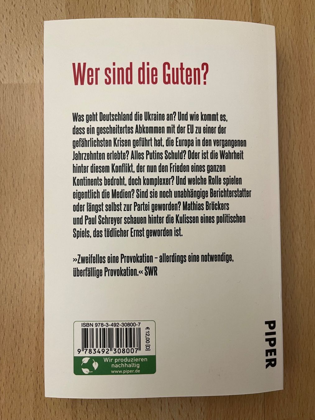 Libri: Wir sind die Guten – Usato da Küsnacht ZH venduto da Golo7 1