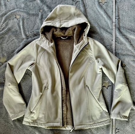 Übergangsjacke Damen - Softshell - Jacke gefüttert Gr. 38