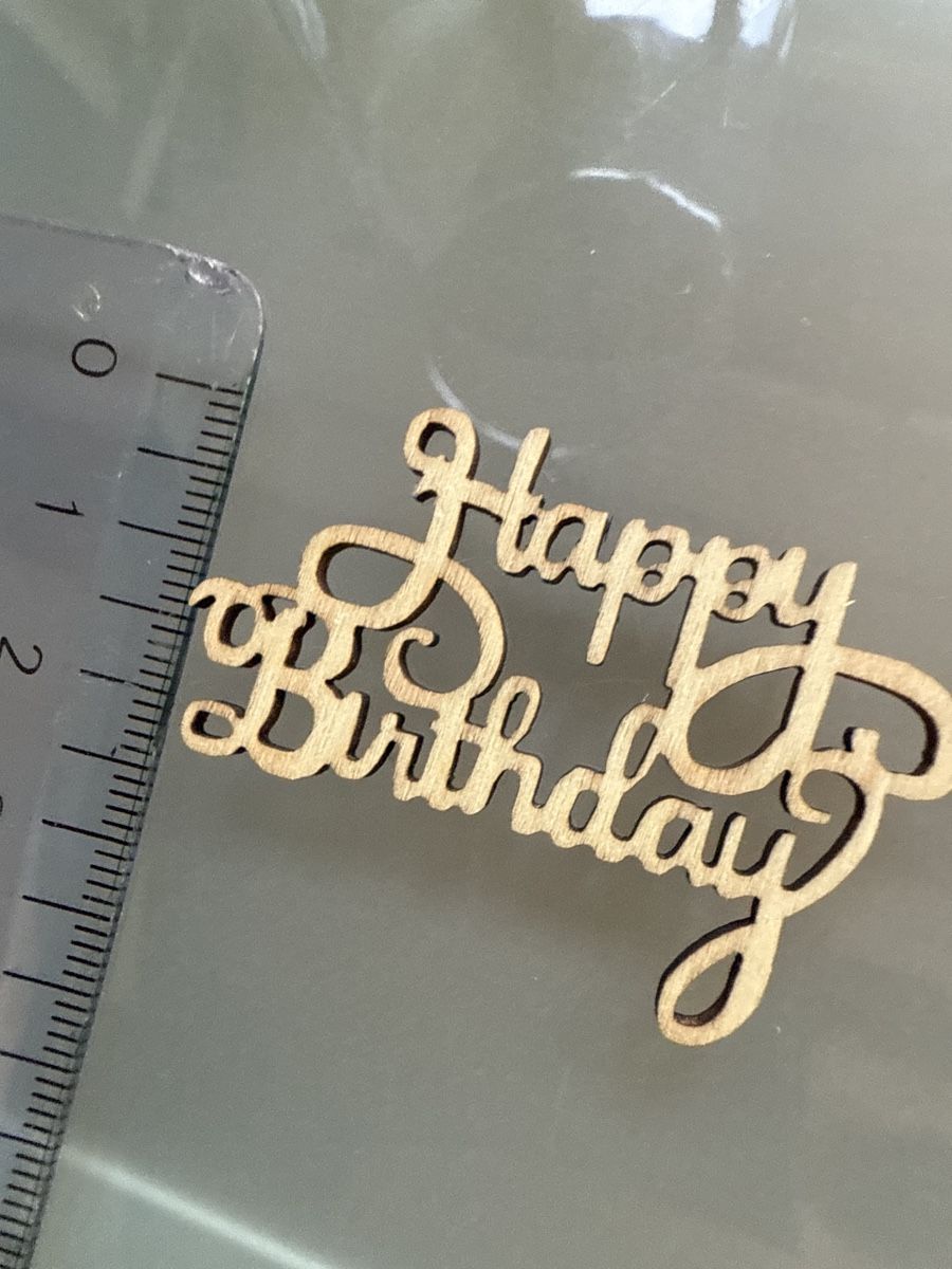 Tutte le decorazioni: Holz Happy Birthday Deko – Usato da Weiningen ZH venduto da -Adenin- 4