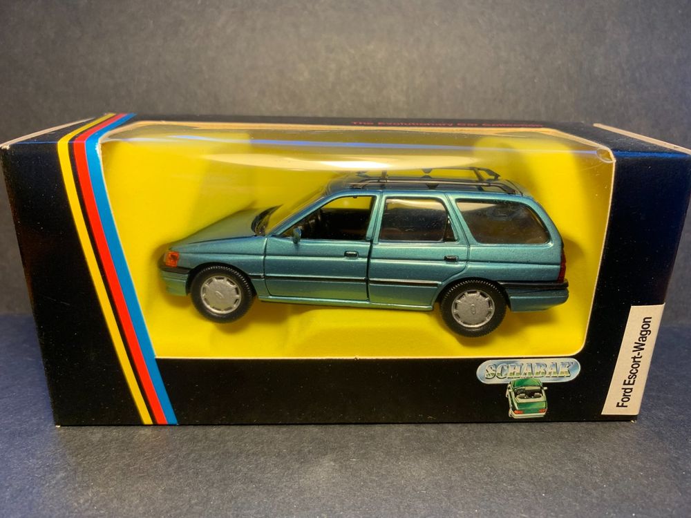 Schabak 1:24 Ford Scorpio police vert / blanc schabak1500POL modèle