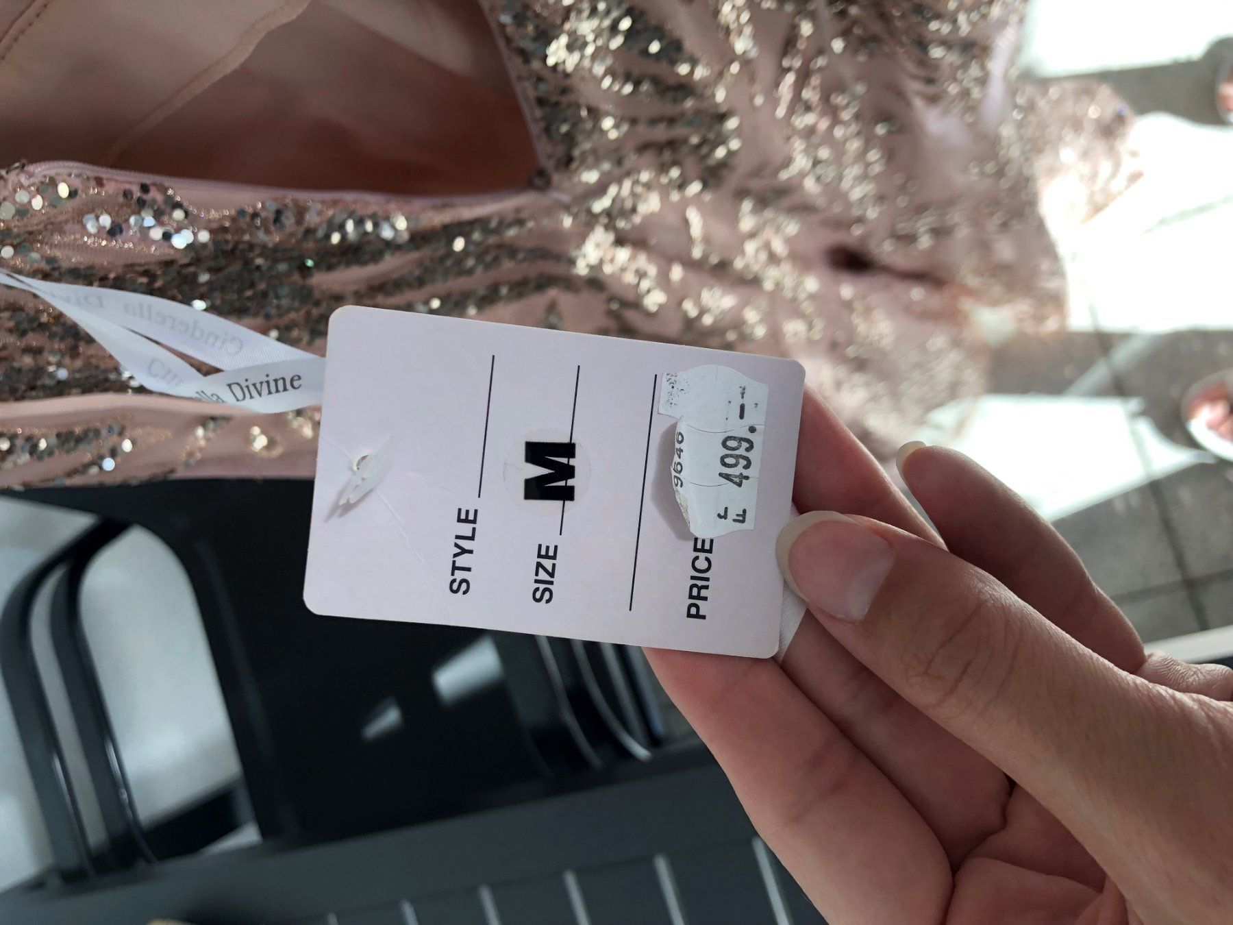 Vestiti: Roséfarbenes Abendkleid in 38 – Nuovo (secondo la descrizione) da Erlinsbach SO venduto da Topf12 8