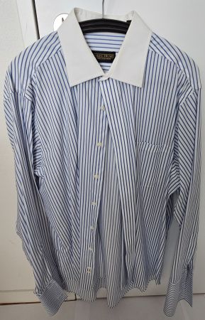 Donald J. Trump Signature Collection Hemd,Gr.16.5, gestreift