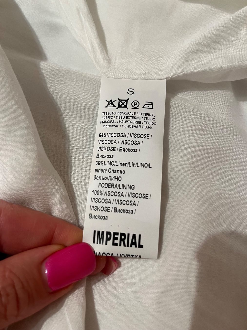 Giacche: New linen jacket imperial size S/M – Nuovo (secondo la descrizione) da Chêne-Bougeries venduto da Seetooyoo 4