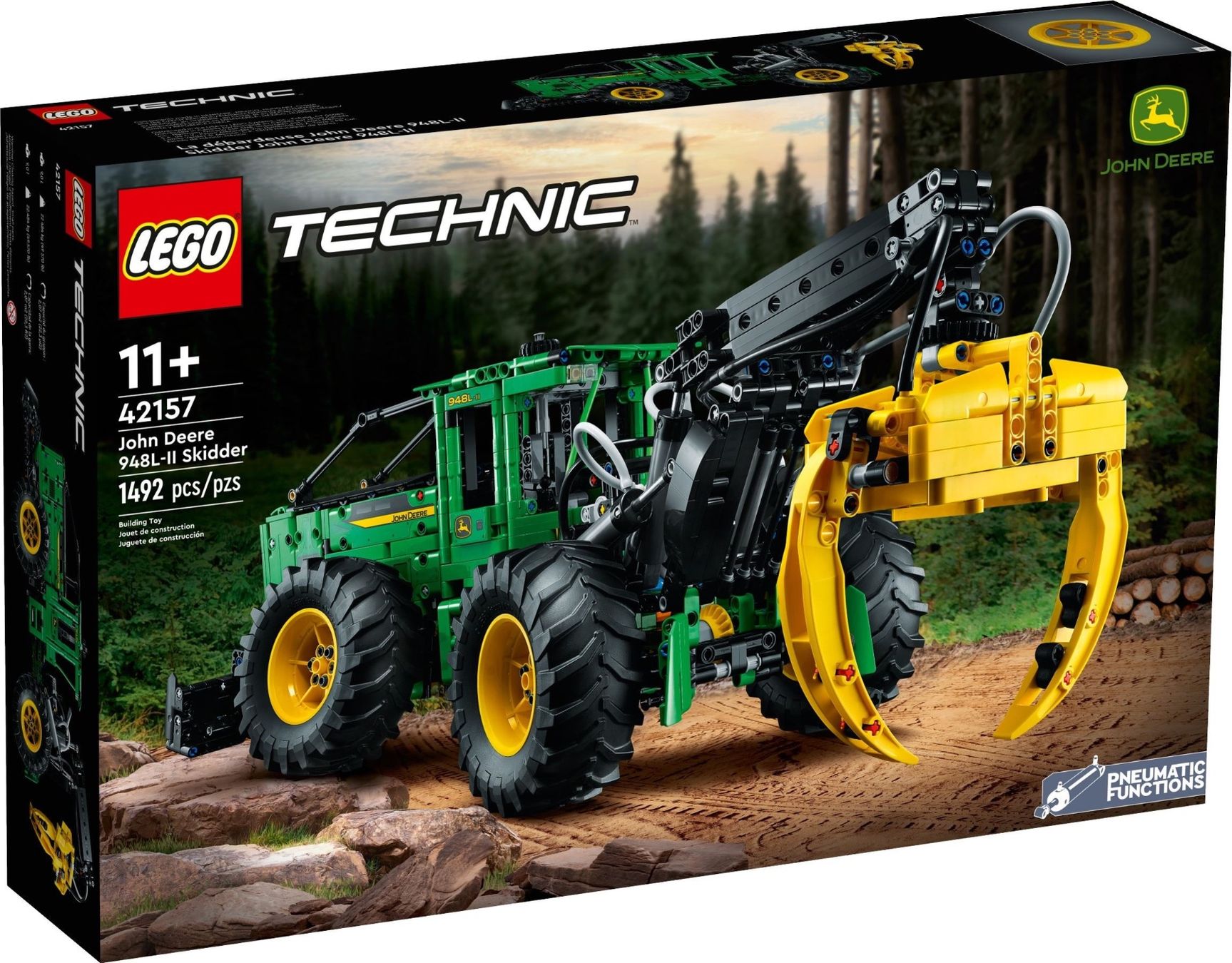 Lego Baukästen: LEGO TECHNIC 42157 John Deere 948L-II Skidder – Neu und originalverpackt aus La Chaux-de-Fonds von Aminos