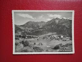 Laax Graubünden s/w Karte 1961 Gesamtansicht