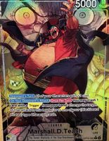 One Piece TCG – Marshall.D.Teach Alt Art Leader OP16-080 L