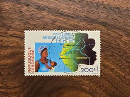 Gabun Briefmarke, République Gabonaise, Jahr 1979