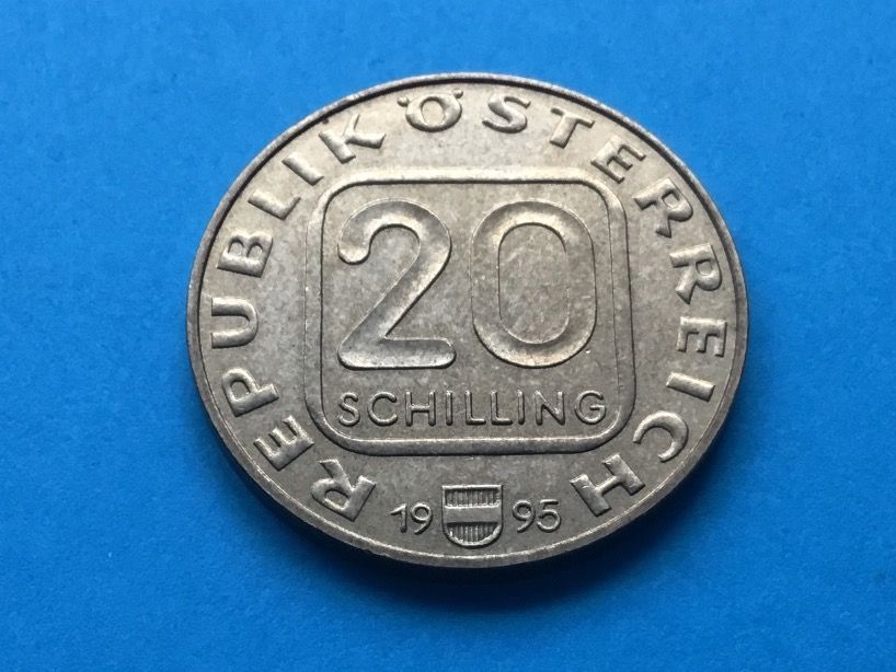 Tutti le monete: 20 Schilling 1000 Jahre  Krems 1995 – Usato da St. Margrethen SG venduto da alfapeugeot10 4