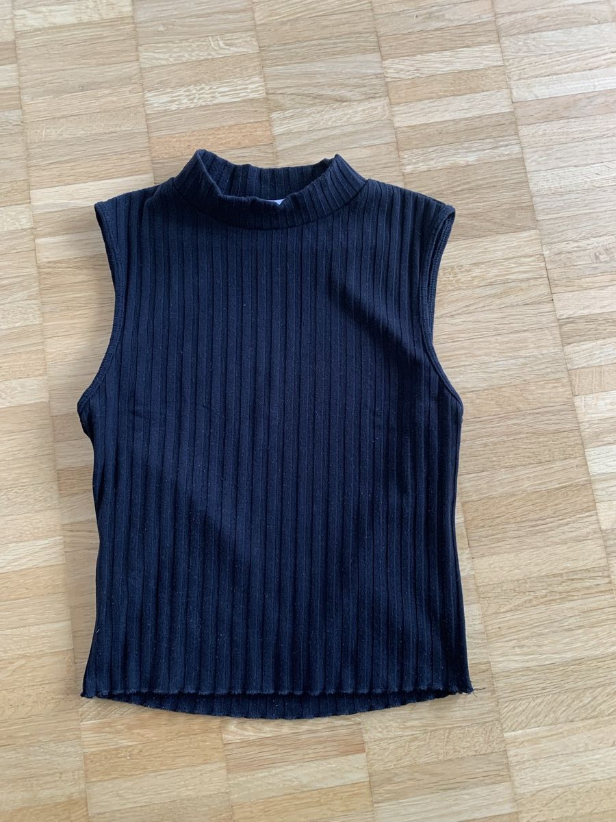 Mango Tops: geripptes Tanktop, Gr. S – Gebraucht aus Uster von snickers3