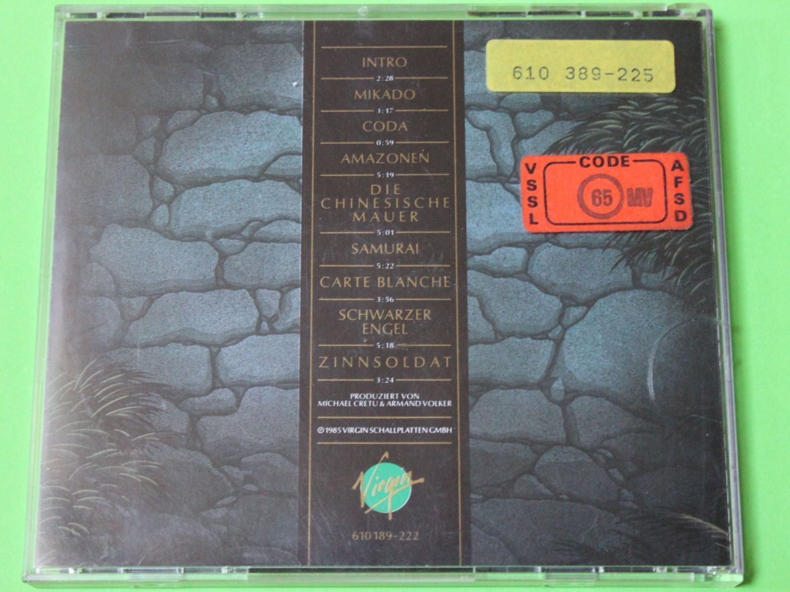 CDs: MICHAEL CRETU (Enigma Sandra...) - DIE CHINESISCHE MAUER CD – Gebraucht aus Tübach von JamesStone 2