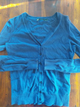 WE Strickjacke Grösse S Violett