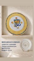 BERNARDAUD ASSIETTE A DESSERT 26 CM BORGHE்SE BREITLING