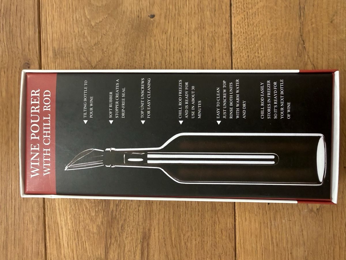Elettrodomestici da cucina: WEINAUSGIESSER MIT KÜHLSTAB – Nuovo e nell'imballaggio originale da Goldach venduto da jil_vnd8 1