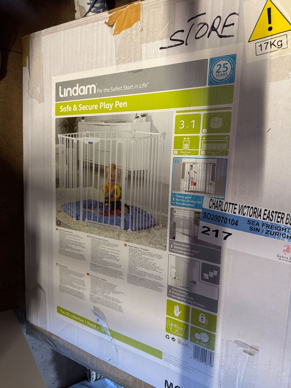 Box & Barriere di sicurezza: Lindam playpen – Usato da Zürich venduto da cha_gp85 2