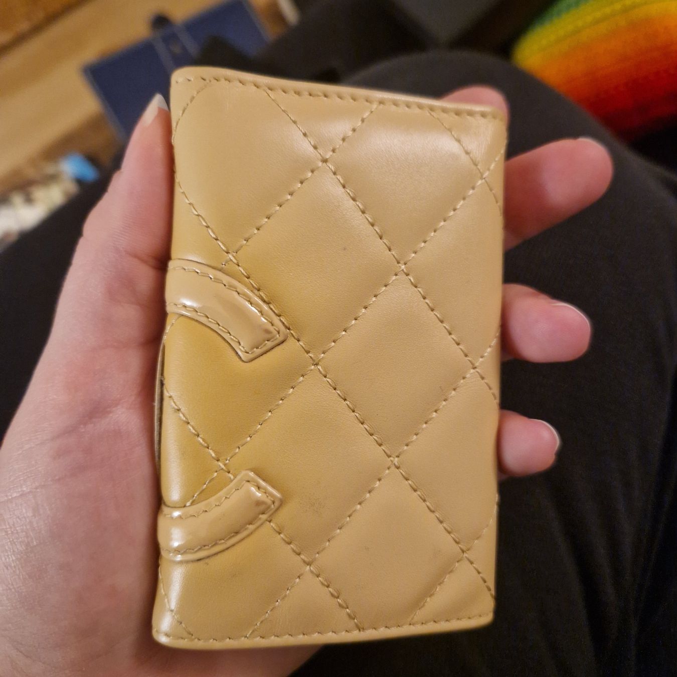 Chanel Sonstige Kleidung & Accessoires: Original Chanel Schlüsseletui mit Steppmuster, beige – Neu (gemäss Beschreibung) aus Eschenbach LU von Kolibrii 3