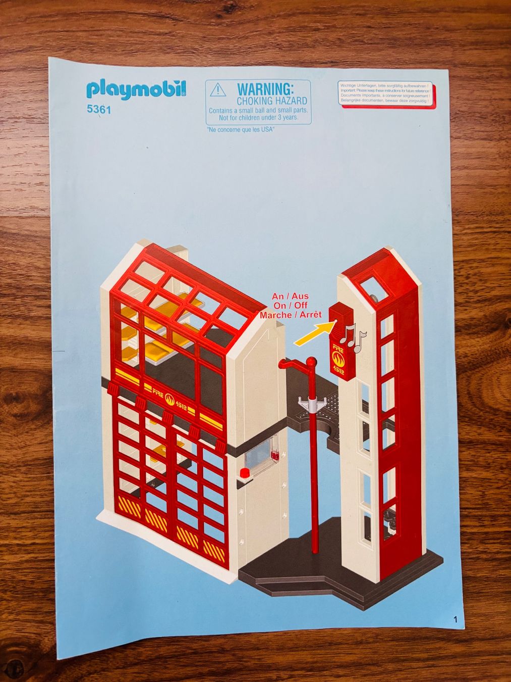 Playmobil Giocattoli: Playmobil Feuerwehrstation 5361 – Usato da Hettlingen venduto da harley4ever 6