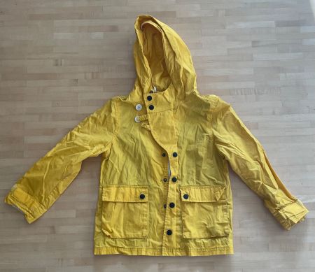 Zara Kinder Regenjacke Gr. 5-6 (118cm) Gelb Top Zustand!