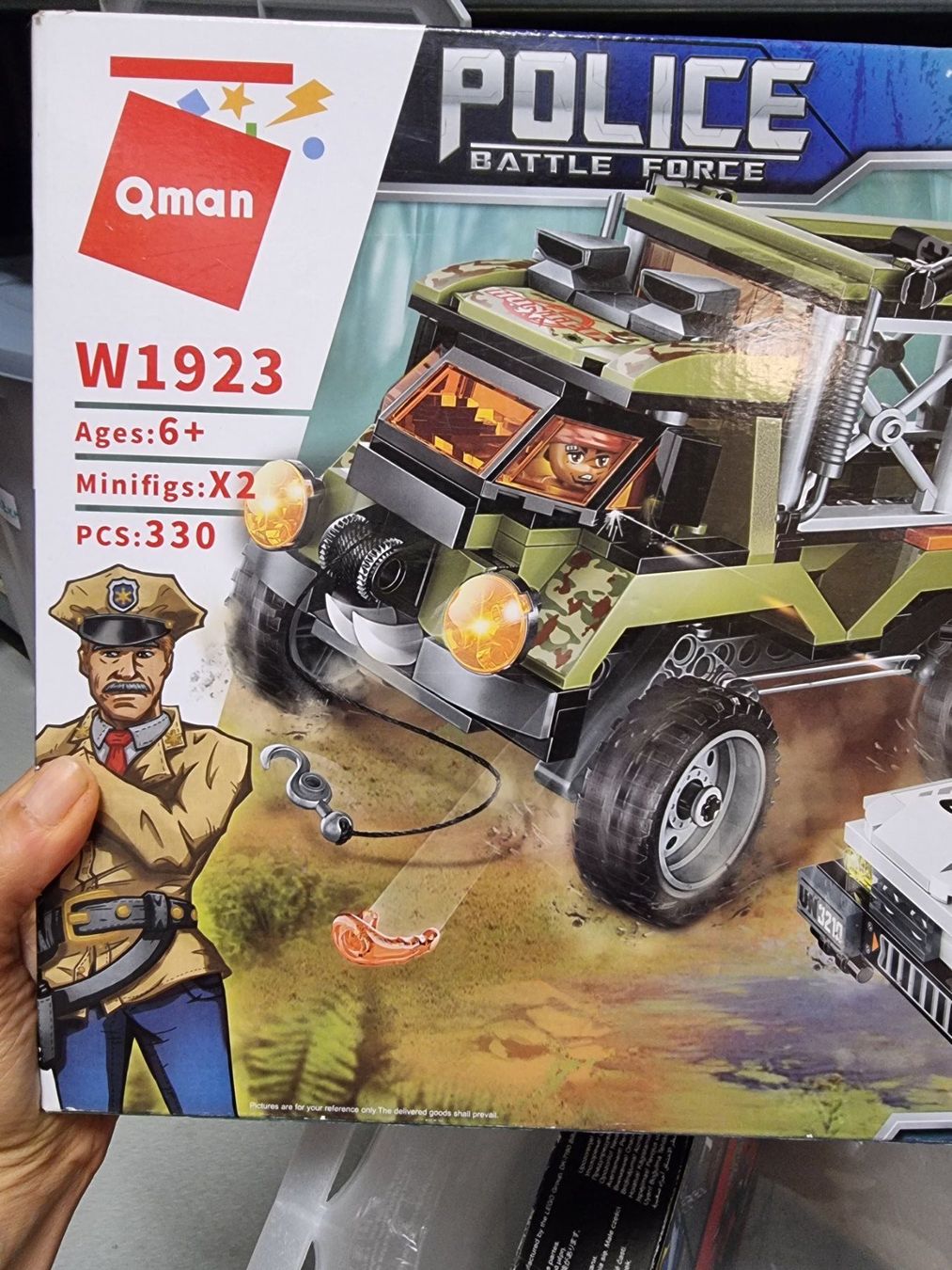 Giocattoli: Qman W1923 - Police Battle Force – Usato da Buttikon SZ venduto da Limo180