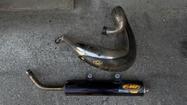 FMF Komplettauspuff Husqvarna TE 250/300 2014–2016–Krümmer
