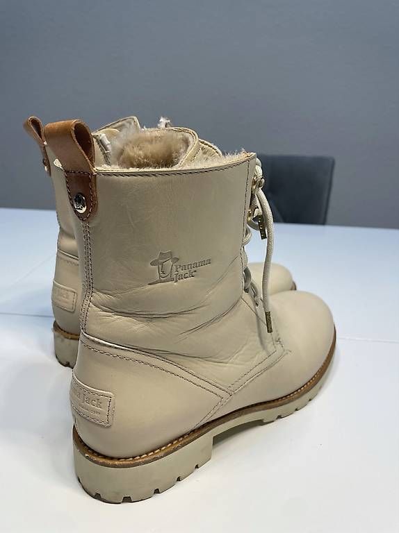 Scarpe da donna: PANAMA JACK WINTERSTIEFEL CREME, ECHT LEDER&FELL – Usato da Ebikon venduto da lau_vnq7