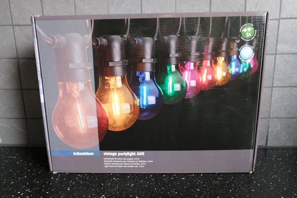 4. Juli Rattan-Stern Lichterkette – 10 LEDs, 2 Meter, Batteriebetrieben Für Innen & Außen